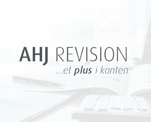 AHJ REVISION REGISTRERET REVISOR ApS logo
